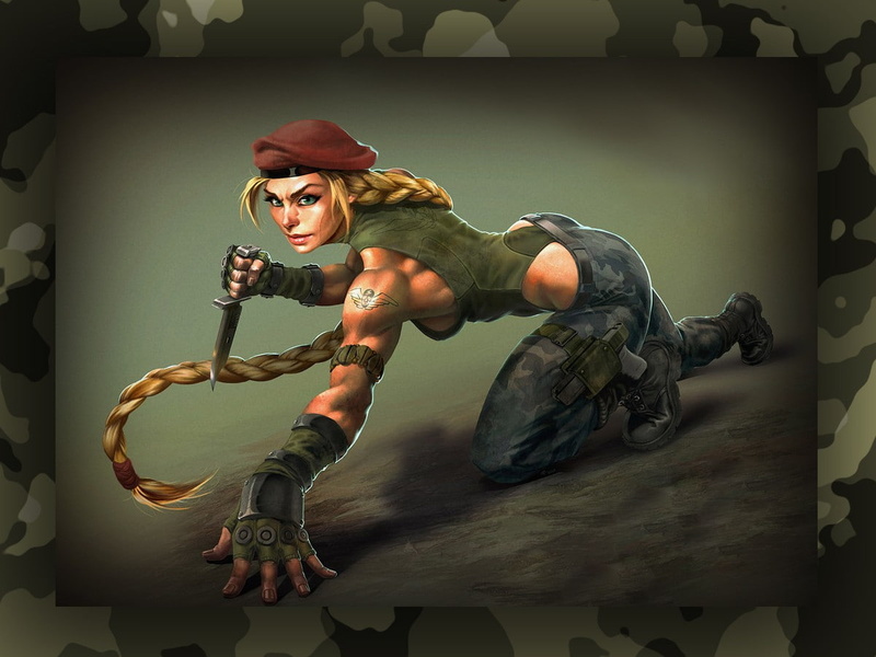 Street Fighter, artwork, video games, Cammy White, 480P