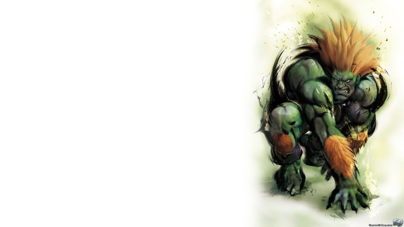video, x, hd, fighter, games, street fighter, Video Games, art, blanka, street, 1080P