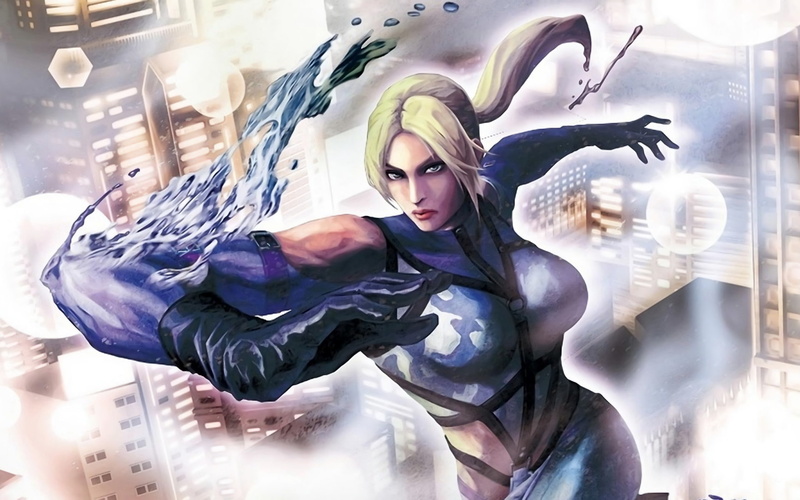 Tekken, Woman, Street Fighter, 1080P, Nina Williams, Glove, Blonde