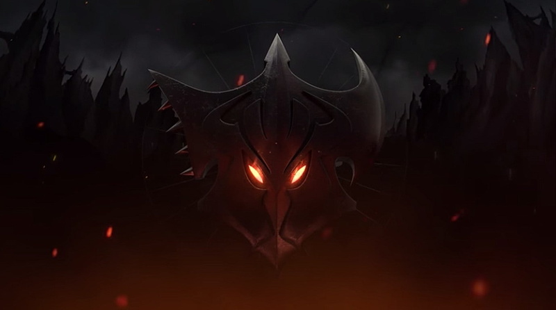 night, evil, video games, burning, close-up, orange color, glowing, motion, dark, black background, illuminated, horror, Metal, 720P, fear, no people