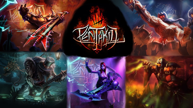 fighting, league, metal, fantasy, heavy, online, 1080P, mmo, legends, pentakill