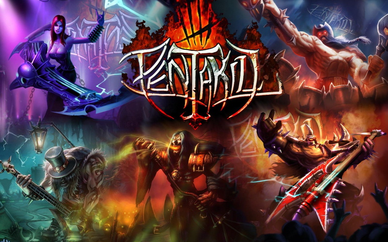 heavy, metal, fantasy, league, online, mmo, fighting, 2K, legends, pentakill