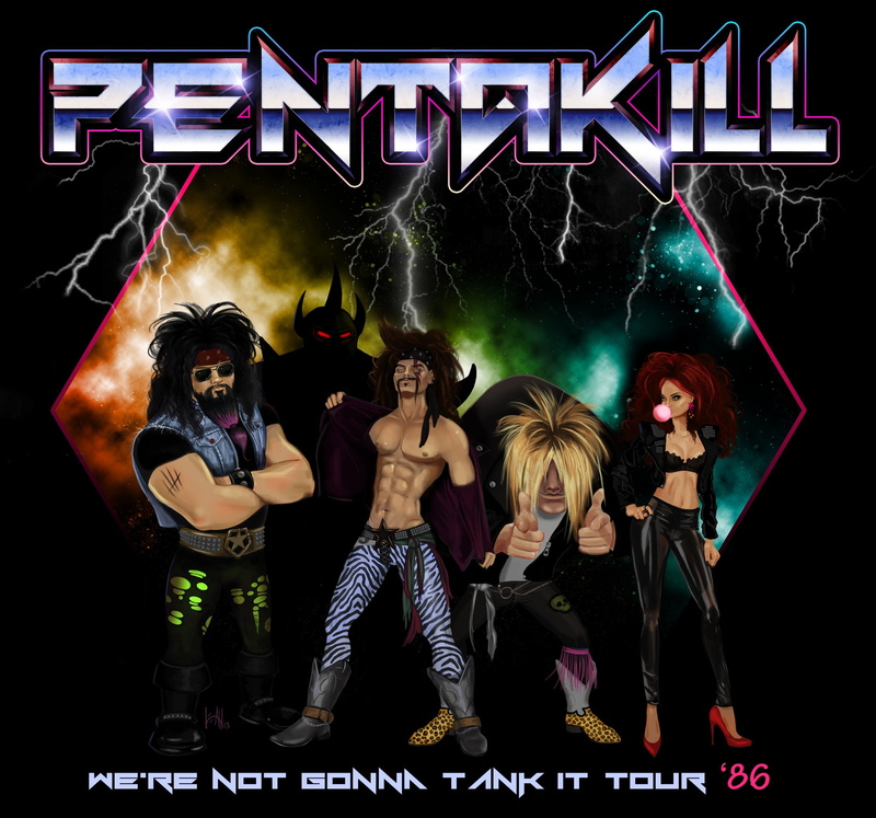 fighting, mmo, online, league, 1080P, pentakill, legends, metal, fantasy, heavy