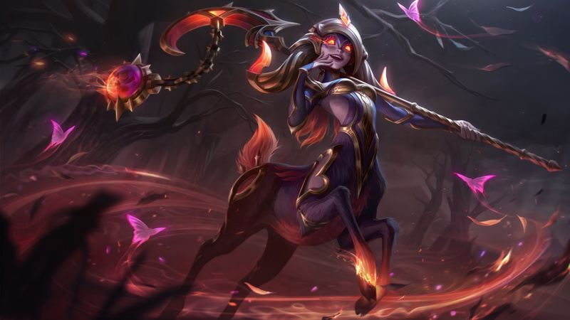 Lillia (League of Legends), League of Legends, lillia, Dawnbringer and Nightbringer, 4K, Riot Games, digital art, lillia (leauge of legends), 8K, GZG