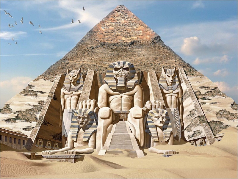 mythology, Iron Maiden, 720P, egypt, gods