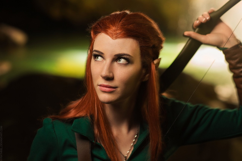 Cosplay, The Hobbit, Women, 1080P, Tauriel