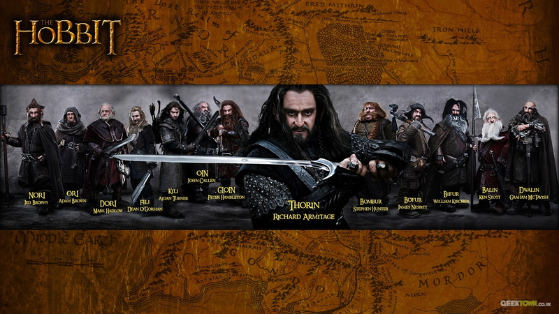 1080P, movies, The Hobbit: An Unexpected Journey, Thorin Oakenshield, Dwarfs