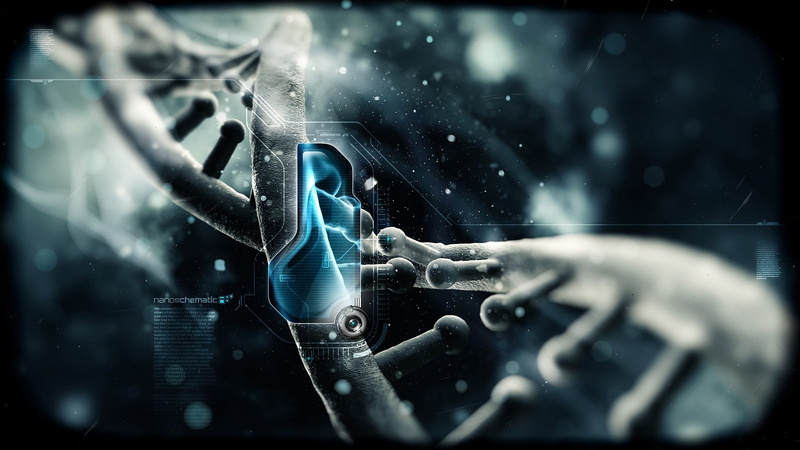 1080P, genetics, nano technology, digital art