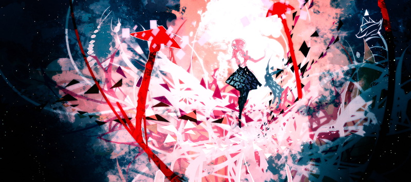 mosaic, nature, night, event, red, digital art, 1080P, creativity, pink color, abstract, rabbits, street light, city, close-up, reflection, high angle view