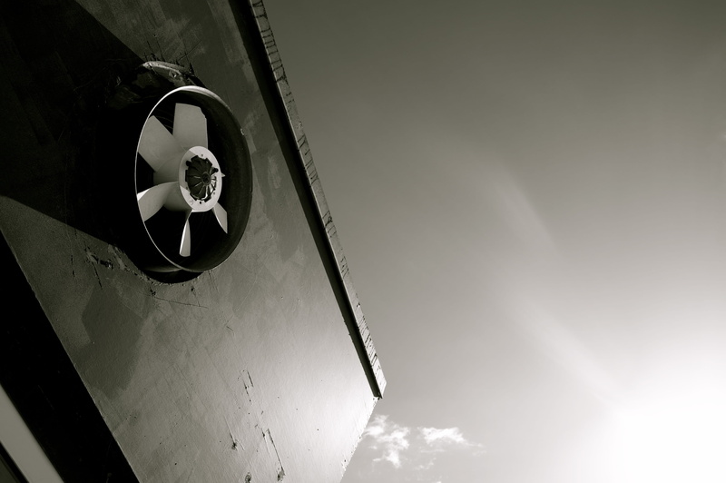 lighting equipment, fan, built structure, nature, metal, propeller, old, no people, architecture, 4K, geometric shape, wall - building feature, indoors