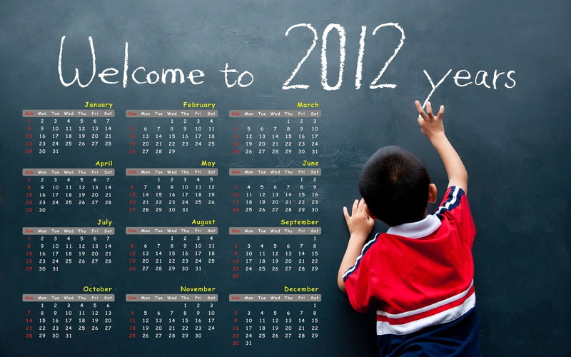 1080P, 2012, Year, calendar, years, Welcome