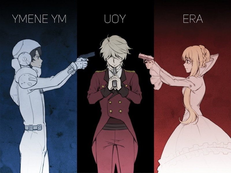 men, standing, women, front view, creativity, indoors, human representation, Aldnoah.Zero, art and craft, 480P, human body part, Asseylum Vers Allusia
