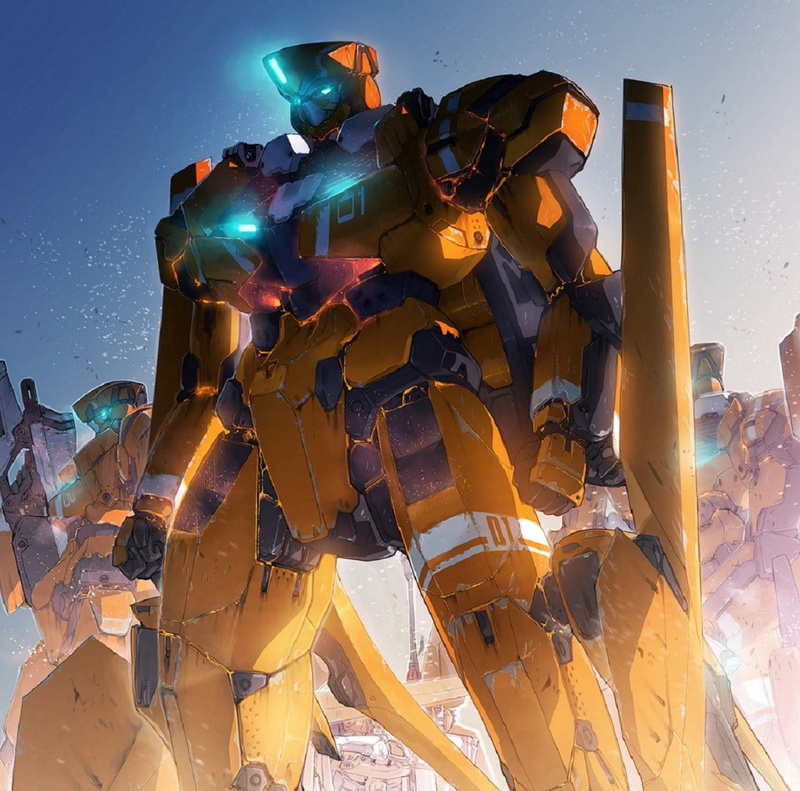 480P, Aldnoah.Zero, mech, anime, robot