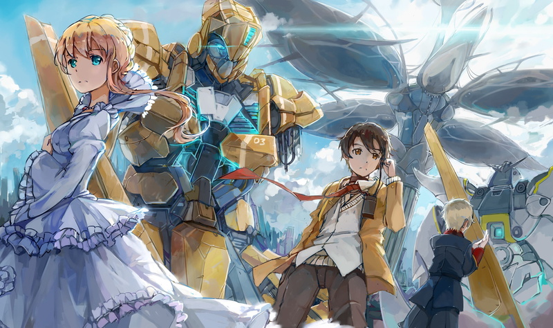 Asseylum Vers Allusia, mech, anime, anime boys, 2K, Slaine Troyard, Kaizuka Inaho, anime girls, Aldnoah.Zero
