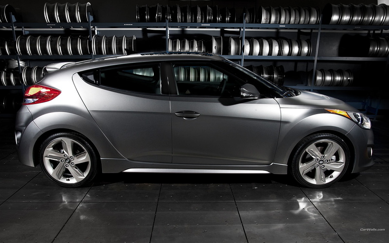 car, Hyundai, Veloster, 2K, vehicle, silver cars