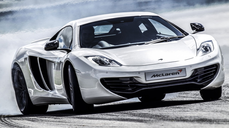 sunlight, vehicle, silver colored, mode of transportation, day, sport, cloud - sky, sports car, chrome, McLaren, silver cars, benz, racecar, 1080P, competition