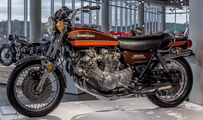 motorcycle, Kawasaki, 2K, custom-made