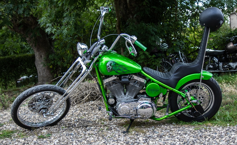4K, custom-made, motorcycle, Harley Davidson