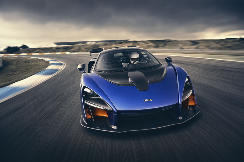 Kyanos Blue, Racing track, 5K, McLaren Senna, 5K, 2018