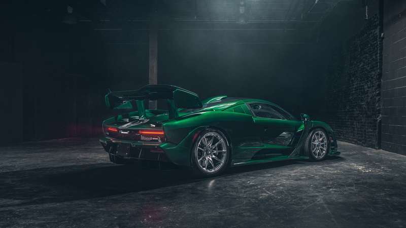 McLaren Senna, 5K, 5K, Emerald Green, 2018