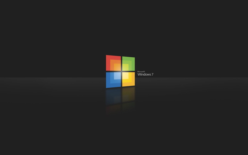 windows, systems, technology, Black, art, d, operating, hd, 1080P, Windows 7