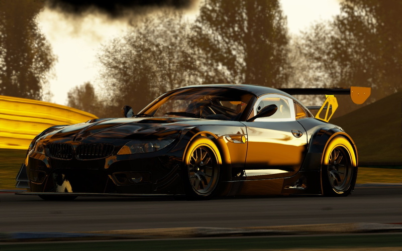 land vehicle, day, yellow, road, luxury, Project CARS, 1080P, Racing Simulators, street, no people, speed, yellow taxi, outdoors, retro styled, city, PC Gaming