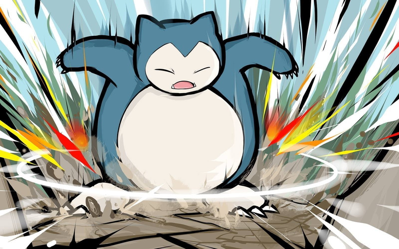 pokemon, Snorlax, 720P