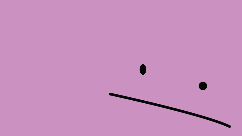 Pokémon, 1080P, Minimalist, Ditto (Pokémon)