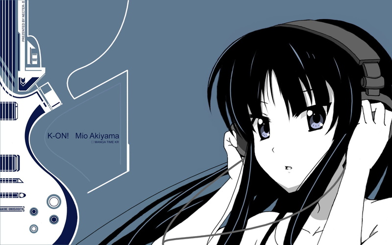 illustration, representation, no people, girl, character, text, transportation, Akiyama Mio, listening, wireless technology, technology, K-ON!, connection