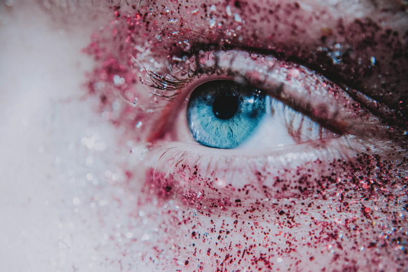 real people, beautiful woman, eyelashes, digital composite, pupil, looking at camera, women, human eye, body part, eyes, pink color, 5K, human body part