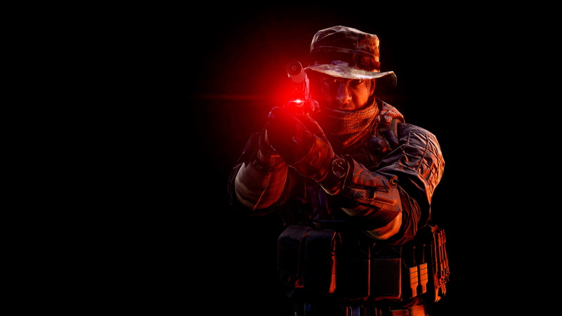 no people, indoors, Red dot sight, Pistol, military, male likeness, art and craft, studio shot, Soldier, copy space, government, representation, obscured face