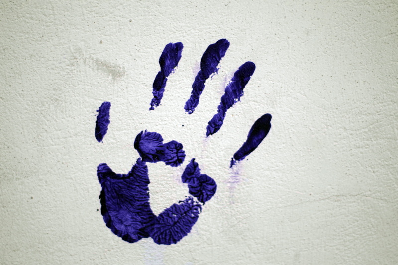 5K, imprint, track - imprint, handprint, close-up, human body part, textured, mystery, paint, fingerprint, creativity, the hand, representation, track