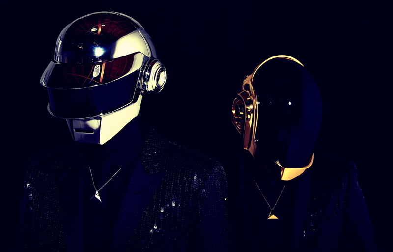 Black, 4K, Daft Punk, Electronic music, 4K