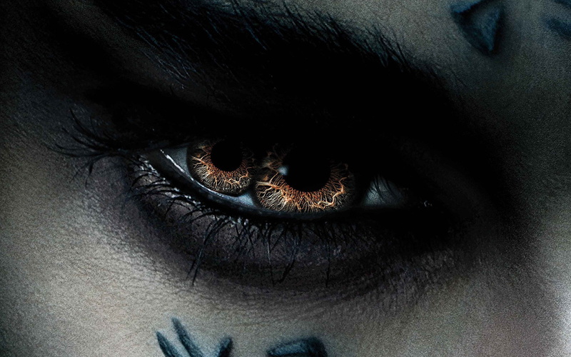 adult, 2K, eyelash, eyeball, human eye, one person, eyebrow, body part, extreme close-up, eye, human body part, eyesight, iris - eye, looking at camera
