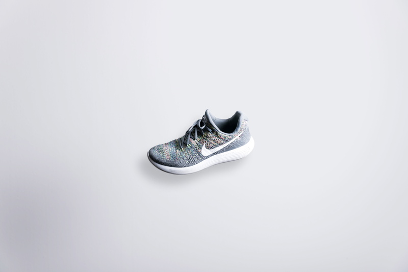 gray, canvas shoe, white background, product, copy space, clothing, studio shot, unpaired, shoe, close-up, grey, running, fashion, two objects, cut out