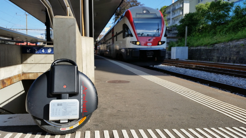 5K, railroad car, e-bike, railroad station, unicycle, transportation, train - vehicle, one wheel, railroad station platform, sign, ebike, portable, mode of transportation