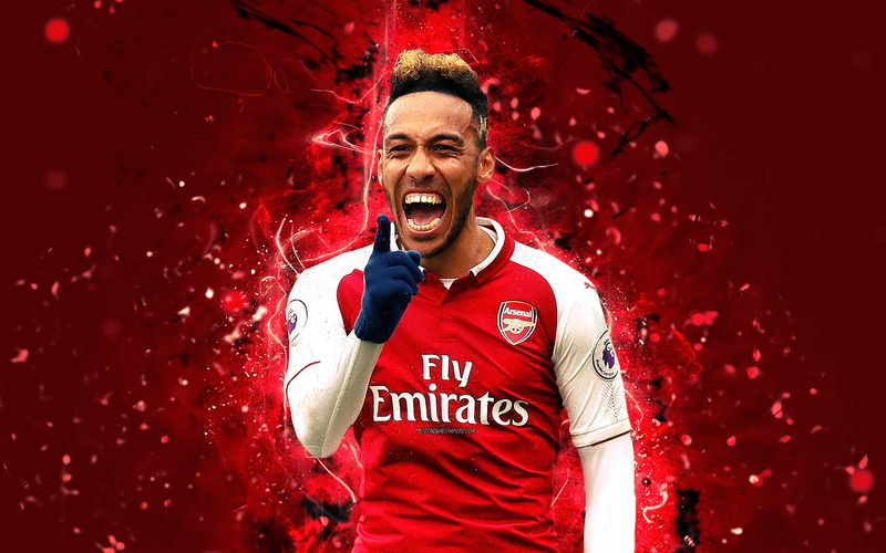 Soccer, Arsenal F.C., Pierre-Emerick Aubameyang, 4K