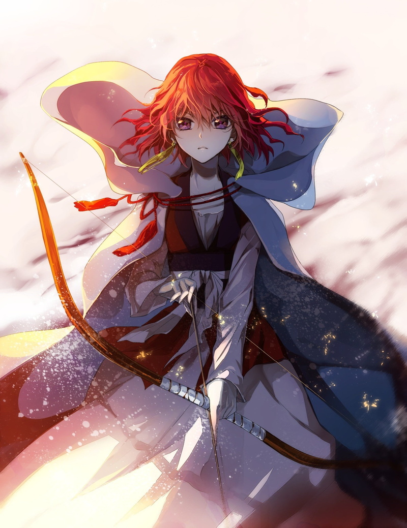 1080P, anime girls, anime, weapon, Akatsuki no Yona