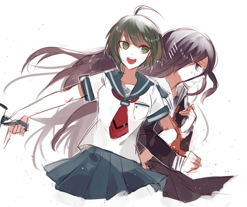 Anime, Genocide Jack, Komaru Naegi, Danganronpa Another Episode: Ultra Despair Girls, Danganronpa, Tōko Fukawa, 1080P
