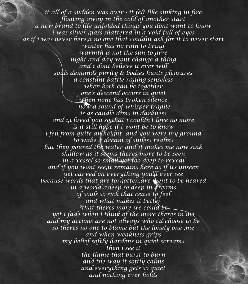 2K, magic, poem, pages, despair, songs
