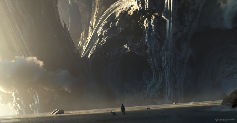apocalyptic, Antoine Collignon, 4K, desert, futuristic