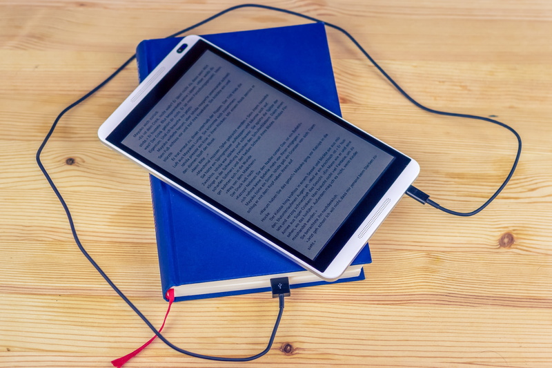 tablet, literature, wood - material, data, mobile, digital, education, touch screen, ereader, portable information device, no people, blue, computer, electricity