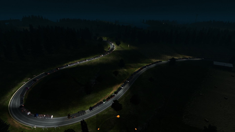 720P, Truck, Volvo FH16, Euro Truck Simulator 2, Scania
