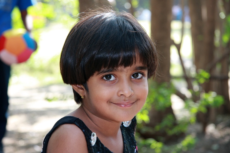 childhood, innocent, happiness, hairstyle, females, bangs, daughter, joyful, real people, girls, lifestyles, female, eyes, happy, expression, headshot