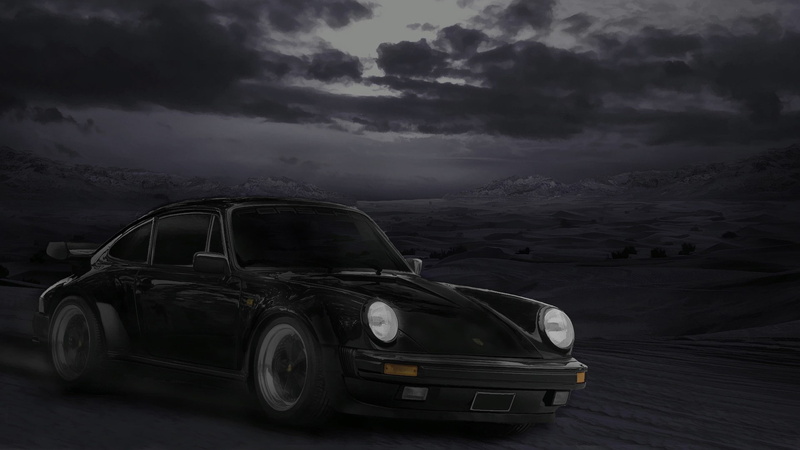 hd, sport, 1080P, Clouds, Porsche, nature, x, art, desert, cars, turbo, deserts