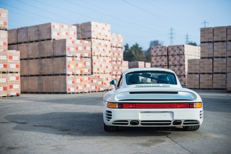 porsche, cars, white, 1988, 720P, 959s