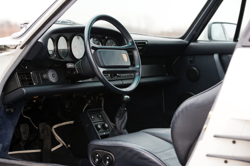 911, 3-3, 1987-89, coupe, 2K, (930), flachbau, turbo, us-spec, porsche