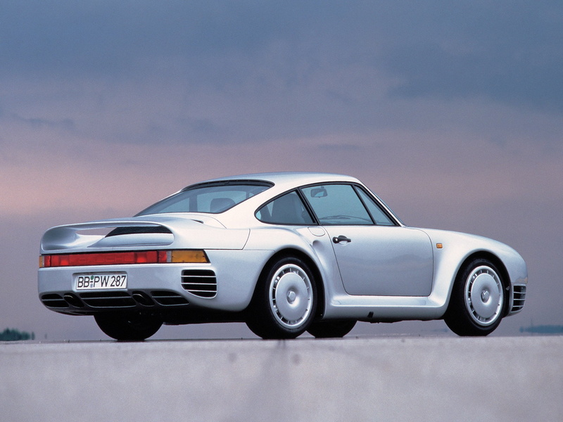 1985, 1080P, prototyp, porsche, 959, supercar