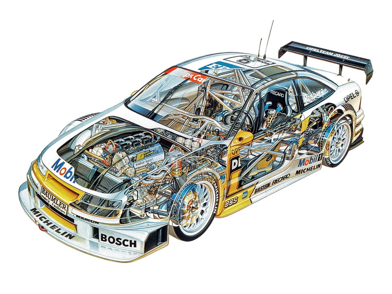 1994 96, v 6, racing, opel, race, dtm, 720P, calibra