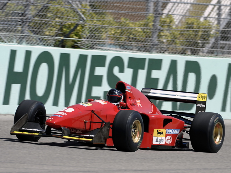 t 1, racing, 1080P, 1994, f 1, ferrari, 412, race, formula
